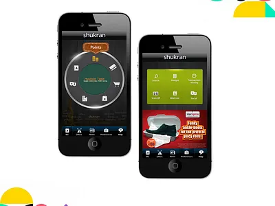 rewards app app branding design ui ux