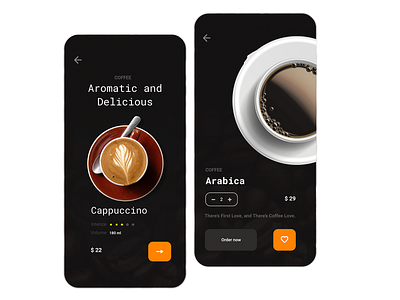 COFFEE SHOP UI adobe photoshop adobe xd app branding figma flat icon illustration sketch ui ux web