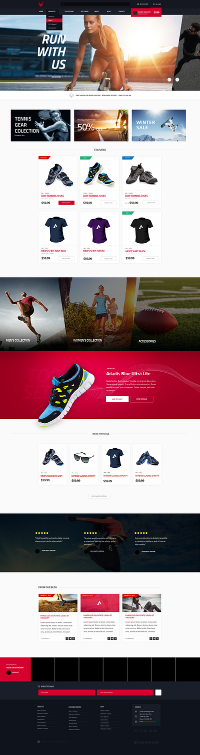 Shopify Sports Store Theme ecommerce shopify sports