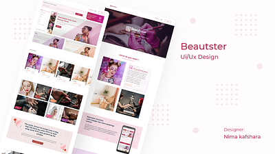 Beautster adobe xd branding design graphic design ui ux