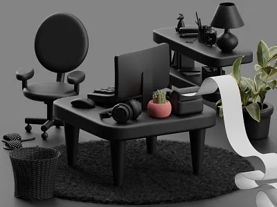 3D Workroom 3d 3d illustration 3d materials 3d objects 3d room 3dart best blender branding c4d design illustration modeles obtic