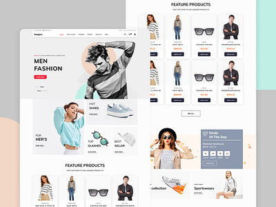 Snapco E-Commerce Website app app design clean clean design clean ui design landing page landingpage minimal ui ui design uidesign ux ux design uxdesign web web design webdesign website website design