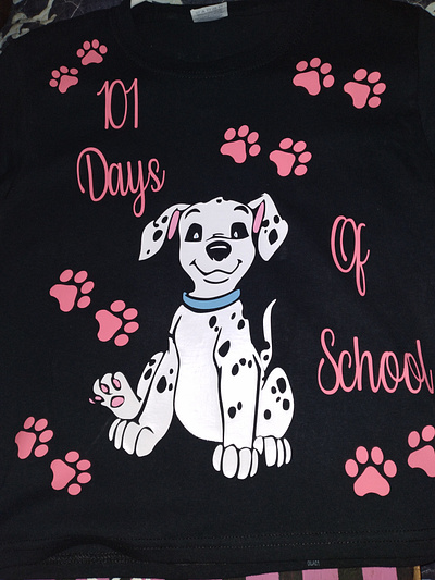 101 days of school dalmation shirt 101 days of school dalmation t shirt vinyl