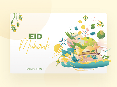 Baznas Yogyakarta Fundraising Illustration celebrate clean design eid eid mubarak eidmubarak festive flat fundraiser fundraising illustration islamic minimal mosque ramadan