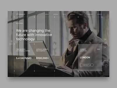 NEWORLD. MAIN PAGE branding clean fintech minimal typography ui ux web website