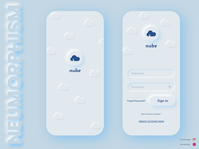 Neumorphic login screen (soft ui) apple ios login screen neumorphic neumorphic design neumorphism sign in soft ui