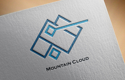 mountain cloud logo cloud cloud logo design logo mountain mountain logo