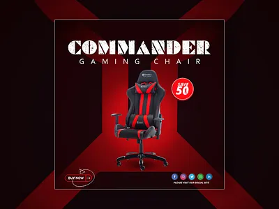 Commander Gaming chair social media banner design best corporate flyer design corporate business flyer design corporate flyer design vector corporate flyer designs corporate flyer ideas corporate meaning creative business flyer design simple food flyer design