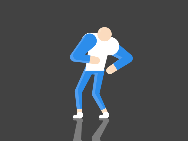 Action_Character after effects character animation illustration