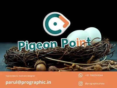 The Pigeon Point Brand Designing adobe agency branding branding composition creative design designer logo graphic design hotel branding icon illustration logo logodesign logotype nest pigeon prographic studio typography web design