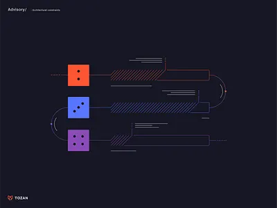 Tozan | Advisory screen illustrations branding flat flatillustration illustration minimal outline icons statistics testing testingservices tozan uiux vector visual design website design