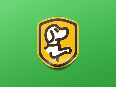 Dog Logo dog icon illustration logo pet sticker