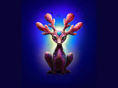 NVIDIA Studio unofficial mascot characterdesign digital dribbble illustration