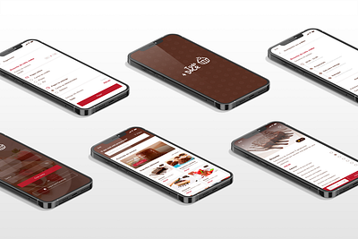 Mobile App Design - Desserts app app design design design app dessert desserts mobile mobile app mobile app design mobile design mobile ui ui ui design uidesign