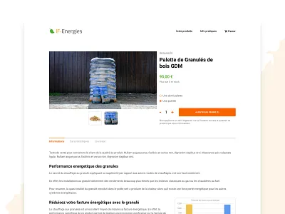 Product page | E-commerce design e commerce ecomerce ecommerce product product page ui web design web site webdesign website