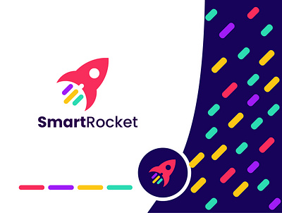 Rocket logo art astronaut branding brush business logo color exploration flame flight future futuristic galaxy gradient illustration innovation launch logo modern rocket rocket logo
