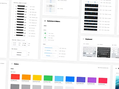 iOS UI Components components design system figma ios