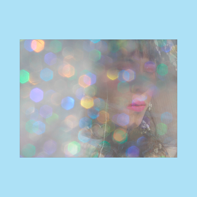 Dreamy handmade sparkly filter! baby blue cute dreamy experimental filters glittery handmade photo photography sparks