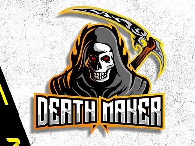DEATH MAKER design logo vector