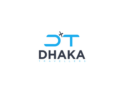 DHAKA TRAVELLERS LOGO business logo combination mark logo creative logo flat logo minimalist logo modern logo unique logo