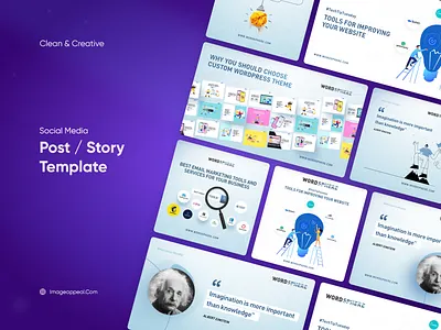 Social Media Post facebook instagram linked banner linkedin social media design socialmedia story timeline