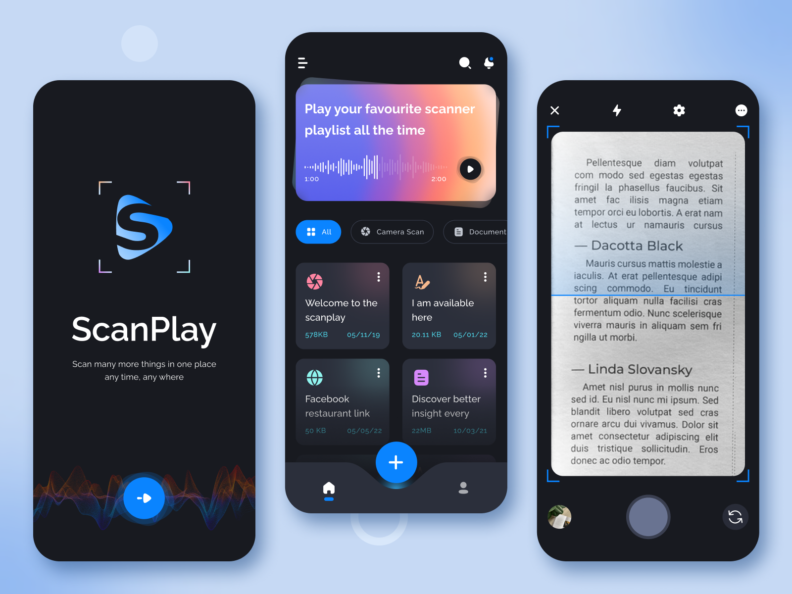 Scan Play App by Yudiz Solutions Ltd on Dribbble