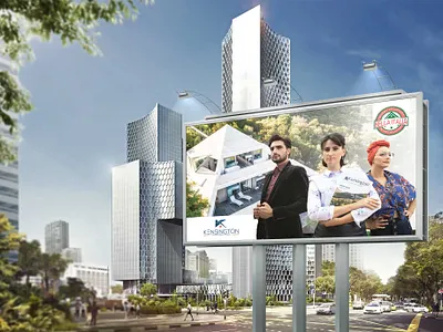 BILLBOARD DESIGN banner billboard minimal poster design poster designer