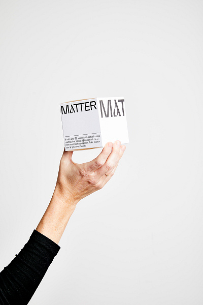 Matter Box art direction branding concept logos packaging photoshoot typography