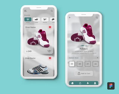 Shoe App Concept shoes app shoes store shopapp uidesign uidesigns uiux