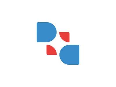 D+Star (version 2) 2d alphabet branding design flat graphic icon letter letterform logo logotype mark minimalistic monogram negative space space star typography vector