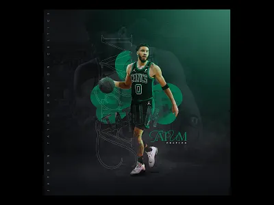 Jay Tatum basketball basketball flyer boston boston celtics celtics jayson tatum nba nba poster