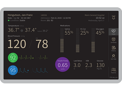 GUI Design for medical Qml demo design gui qml ui ux