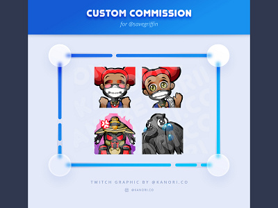 Twitch Emote Commission Chibi Girl art cartoon character characterdesign chibi cute doodle drawing illustration procreate sketch