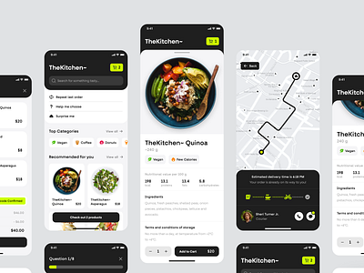 Food Delivery App Concept app app design delivery delivery app delivery service dinner eating fast food food food app food delivery application food delivery service food desing food order foodie lunch mobile mobile food app ui visual design ux