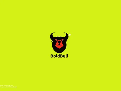 Bold Bull (Bear+Bull) Modern Logo Branding bear bear logo black brand brand design brand identity branding bull concept daily design graphic design icon logo logo creationn logo design logo design branding logotype modern red