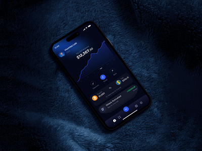 Crypto Wallet Mobile App app crypto app crypto currency crypto exchange crypto wallet financial wallet homieslab ios mobile app wallet wallet app