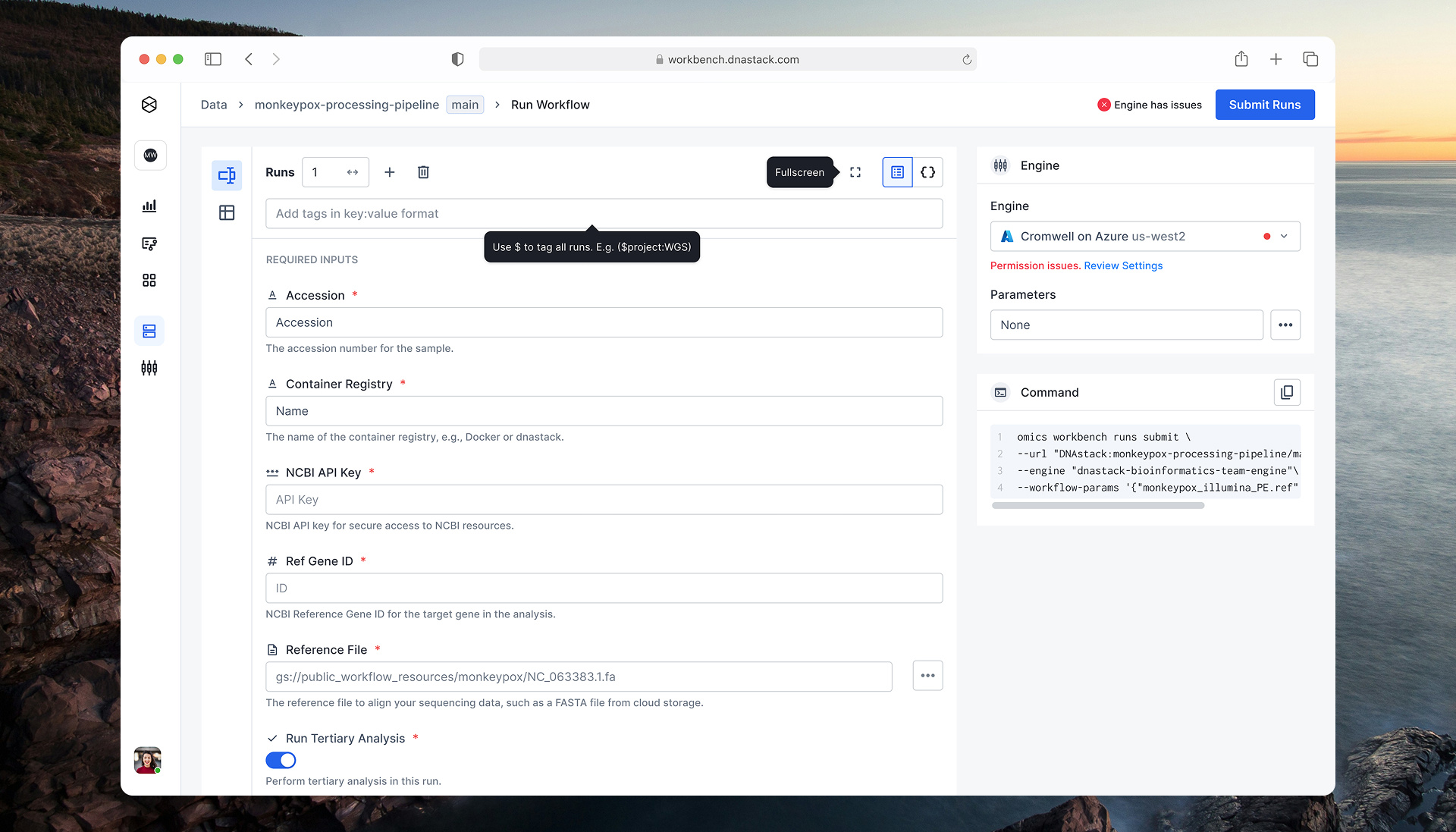 Streamlining bioinformatics workflows in Workbench bioinformatics interaction design researcher science tags design ui design ux