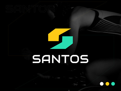 Sports logo for Santos branding icon logo logo design logomark mark minimal modern logo symbol