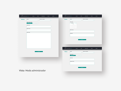 Sitio web design ui ux