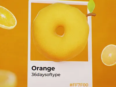 O - T 36daysoftype 3d blender design illustration lettering render typography