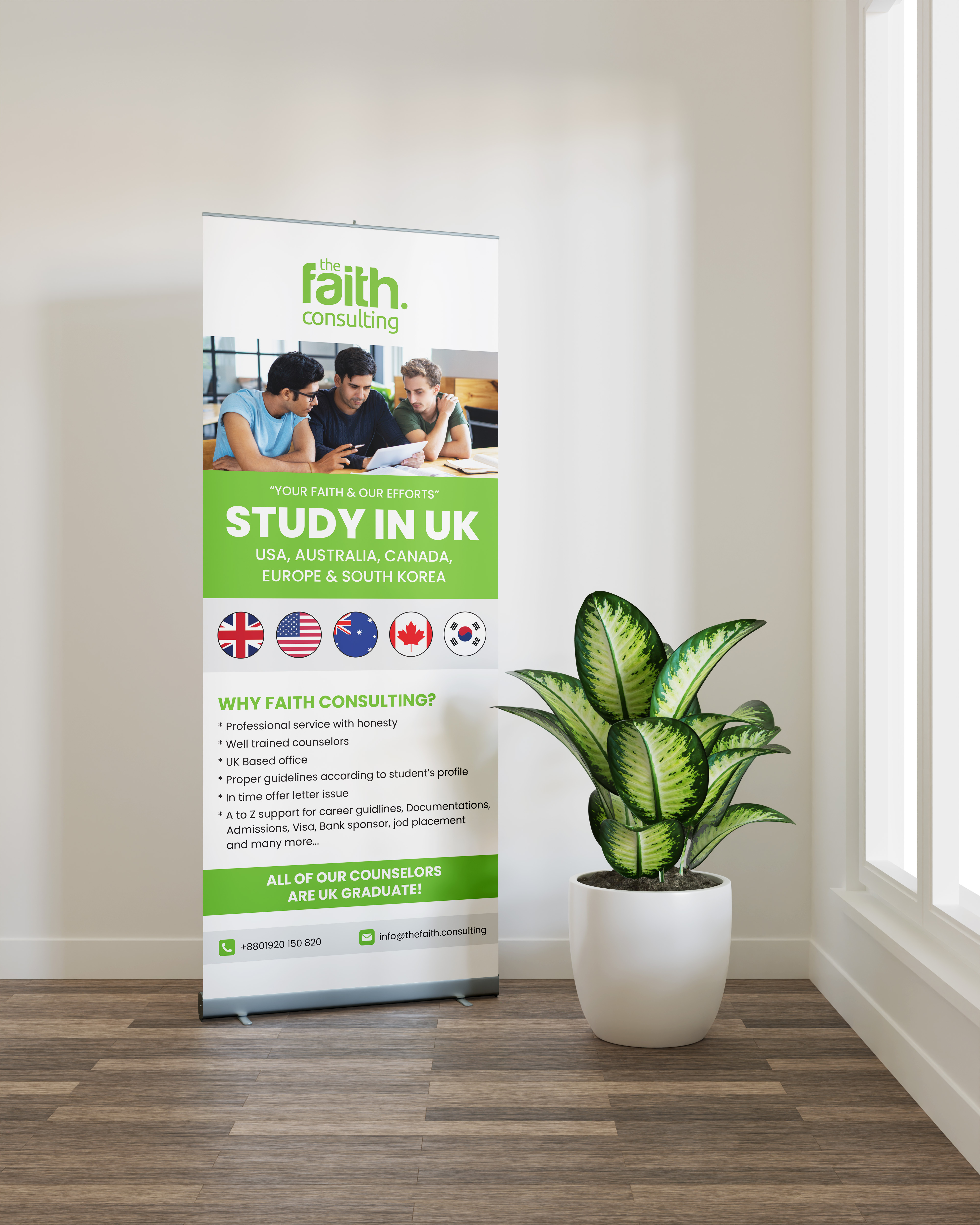 Roll up Banner -  Canada