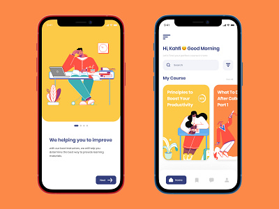 UI Design Online Course App app design mobile app mobile app design mobile design mobile ui ui ux