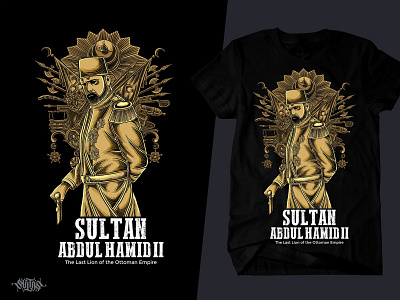 SULTAN ABDUL HAMID ii art artwork drawing heroes illustration illustration art illustrator islamic islamic art islamic design islamicart merchandise merchandise design muslim heroes payitah sultan abdul hamid tshirt tshirt art tshirt design turkey