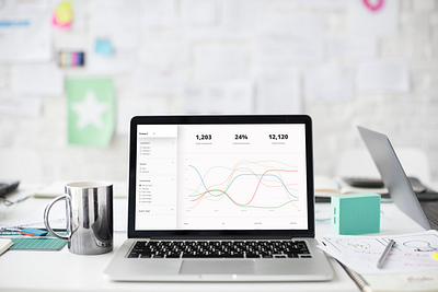 Dashboard Mockup ui ux web design
