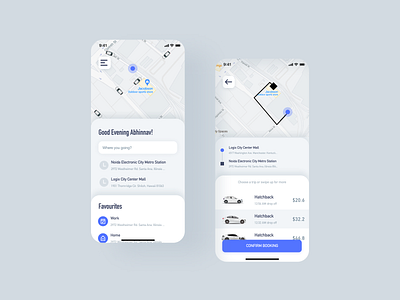 car design ui