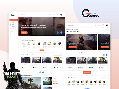 Gaming | Web Application app application ui clean clean ui dailyui dashboard ui design gaming gaming app minimal ui ui design uidesign uiux ux ux design uxdesign uxui web app web application