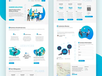career UI design design sushan sushanmah typography uidesign uiux web webdesign website