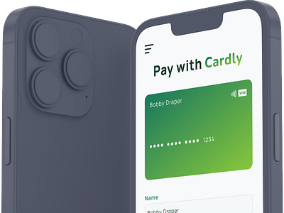 Daily UI 002 - Credit Card Form app credit card dailyui mobile ui