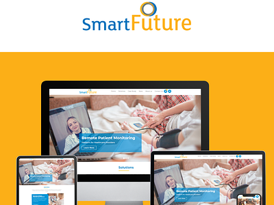 Our Smart Future graphic design mobile app ui ux design video call web portal