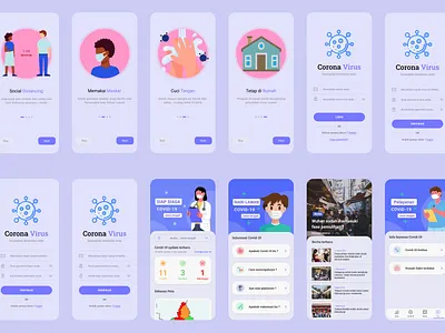 Corona Virus App design mobile app mobile ui ui ui design ux